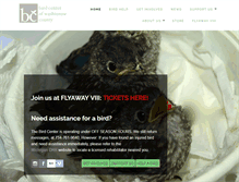 Tablet Screenshot of birdcenterwashtenaw.org